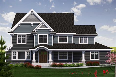 2 Story Traditional Farmhouse Plan - 89970AH | Architectural Designs ...