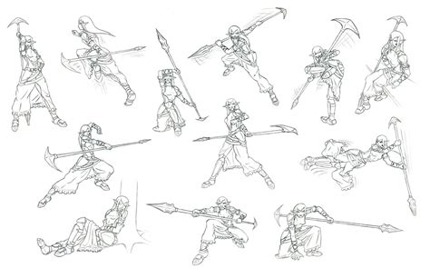 Kyrenia Action Poses | Drawing poses