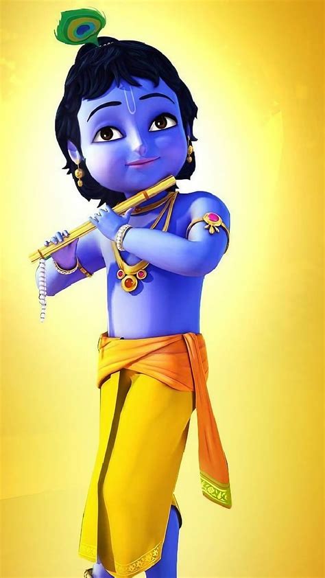 Little Krishna, Playing Flute, lord, god, kanha, HD phone wallpaper ...