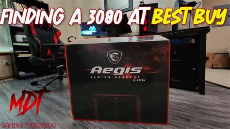 MSI Aegis RS 11th Gen I7 -RTX 3080 Gaming PC Review - YouTube