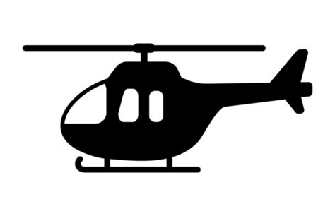 Free Vectors | helicopter silhouette