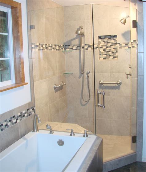 Large Garden Tub Shower Combo