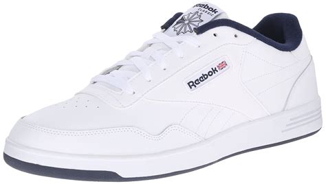 Reebok Men's Club Memt Classic Sneaker White/Collegiate Navy 9.5 D(M ...