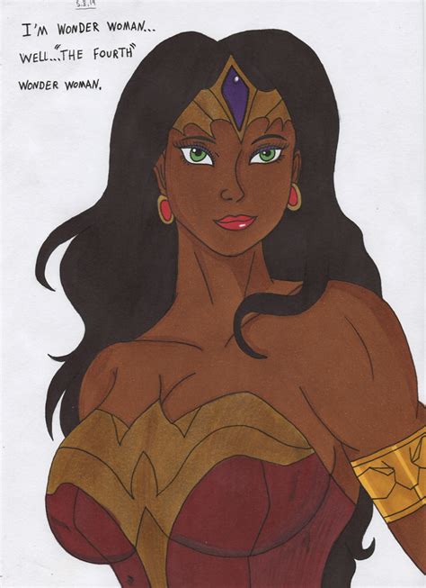 Wonder Woman - Nubia the fourth wonder woman by Tyrannuss555 on DeviantArt