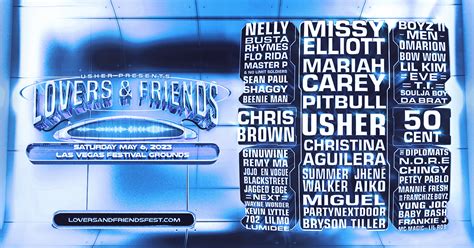 Lovers & Friends Announces 2023 Lineup Missy Elliott, Usher, Mariah ...