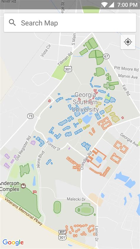 Georgia Southern Campus Map Zip Code Map | Porn Sex Picture