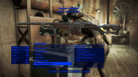 Fallout 4 all mods all weapons - roomtool