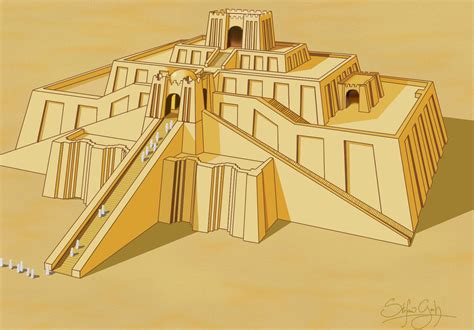 Ziggurat Drawing at GetDrawings | Free download