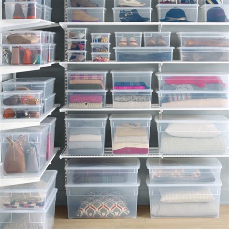 Our Clear Storage Boxes | The Container Store