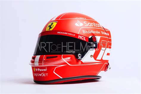 Charles Leclerc 2023 1:2 Scale Bell F1 Mini Helmet, 46% OFF