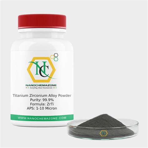 Titanium Zirconium Alloy Powder Low Price 1$ highly pure | Nanochemazone