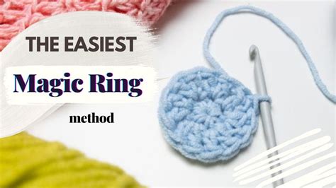 The Easiest Way to Crochet Magic Ring | Slow Tutorial for Beginners ...