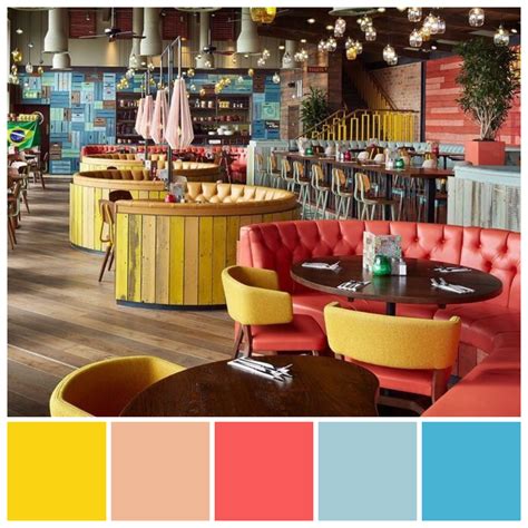 Triadic colour scheme contributes to the lively, casual ambience in ...