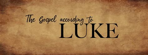 Adult Education Luke Bible Study - Westminster Presbyterian Church