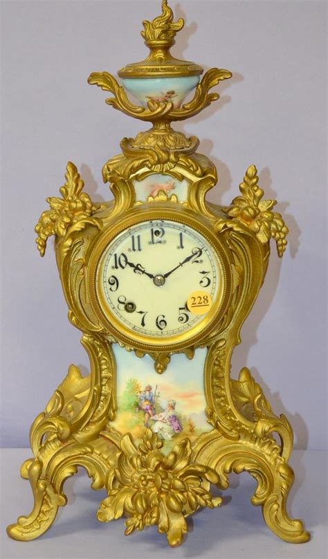 Ansonia (Versailles) metal Mantle Clock Price Guide