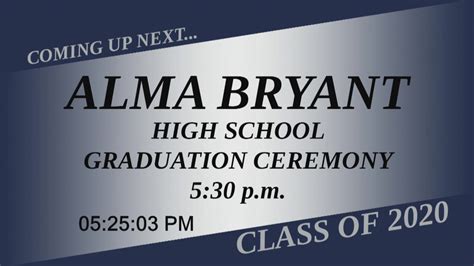 Alma Bryant High School Graduation 2020 | Congratulations to the Alma ...