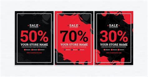 Sale Flyer Template, Graphic Templates - Envato Elements