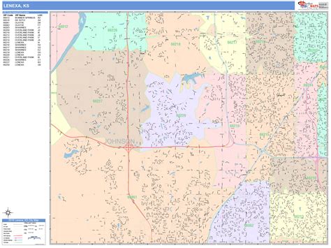 Lenexa Ks Zip Code Map - Map