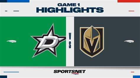 NHL Western Conference Final Game 1 Highlights | Stars vs. Golden ...