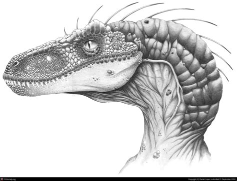 Velociraptor head 2D pencil (traditional) — Stan Winston School of ...