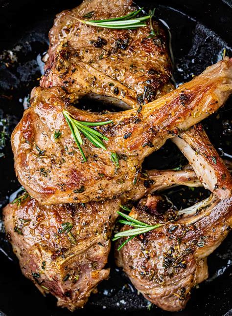 Herb Marinated Lamb Chops - Supergolden Bakes