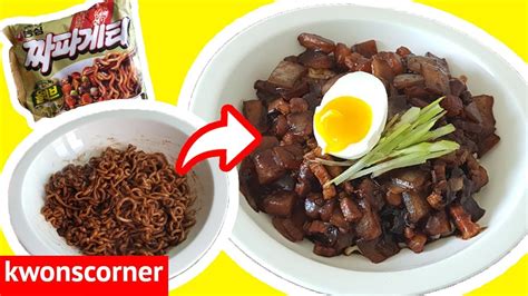 How to Make Jjapaghetti into REAL Jajangmyeon (Instant Ramen Hacks ...