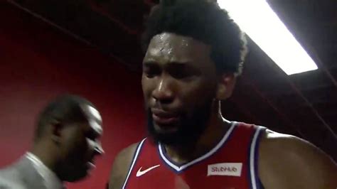 NBA Playoffs: Joel Embiid changes Twitter profile pic to him crying