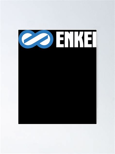 "Enkei logo" Poster for Sale by julietteclayton | Redbubble