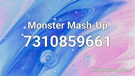 Monster Mash-Up Roblox ID - Roblox music codes