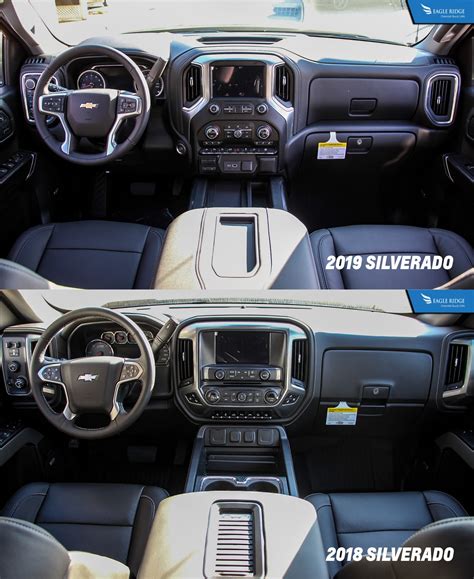 Comparison: 2019 vs 2018 Chevrolet Silverado 1500 - Eagle Ridge GM