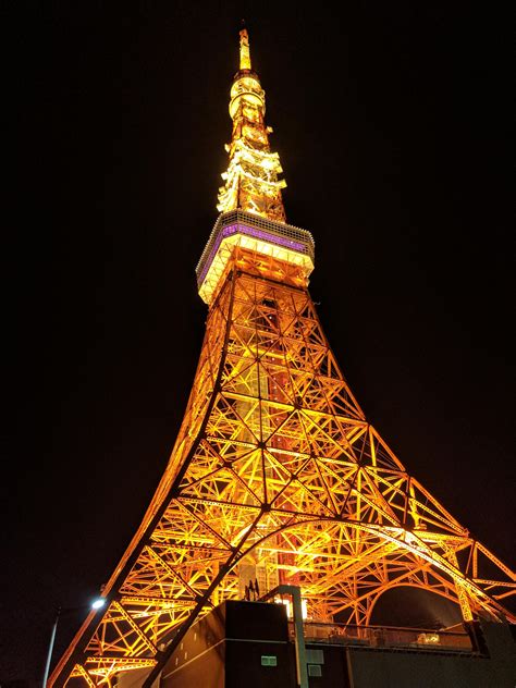 Tokyo Tower at Night (March 2017) [3036x4048] [OC] | Tokyo tower, Tower ...