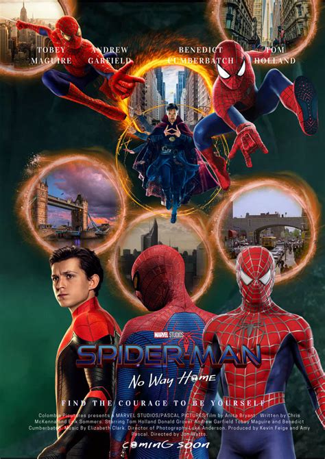 Spider Man No Way Home Poster Fan Made - Spider Man No Way Home Poster ...