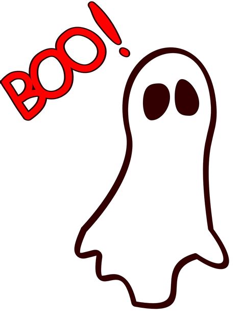 Cute Halloween Ghost Clipart | Free download on ClipArtMag