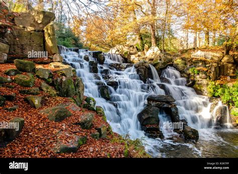 Virginia Water Falls Virginia Water Lake Virginia Water Surrey England ...