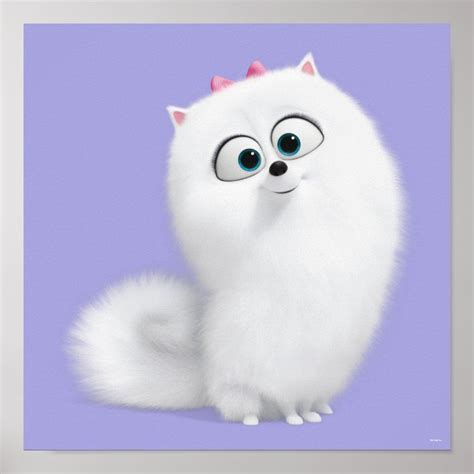 Secret Life of Pets - Gidget Poster | Zazzle.com