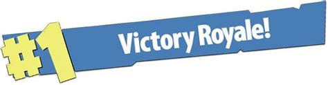 Fortnite Victory Royale Logo - LogoDix