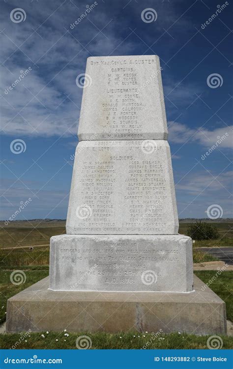 Little Bighorn National Battlefield Editorial Photography - Image of ...