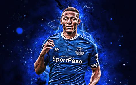 Download Richarlison, Close-up, Everton Fc, Brazilian Footballers ...