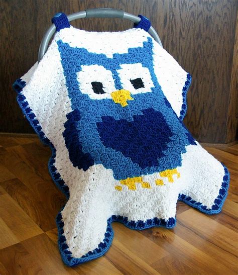 10 Crochet Owl Blanket Patterns For Beginners