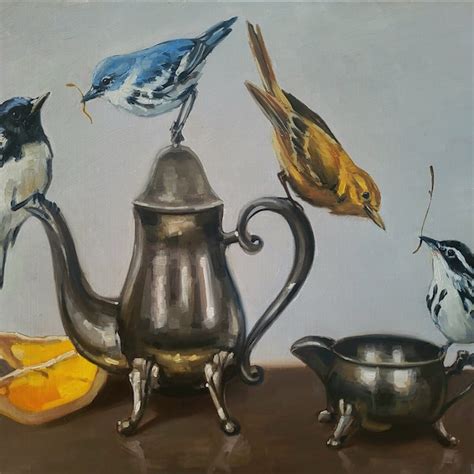 Teapot Painting - Etsy