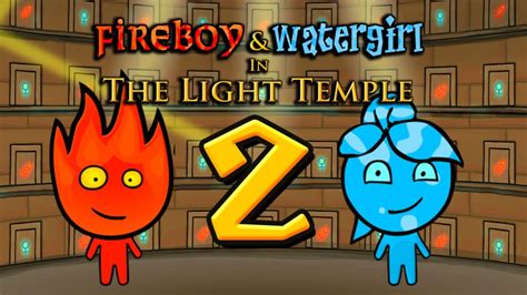 Fireboy and Watergirl 2: The Light Temple game at Friv2.Racing