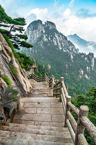 Royalty Free Huangshan Mountain Range Anhui Province China Pictures ...