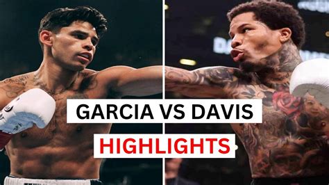 Gervonta Davis vs Ryan Garcia Highlights & Knockouts - YouTube