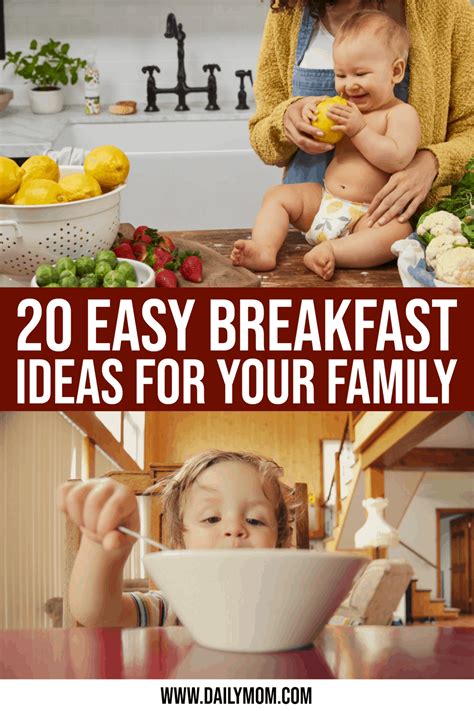 20 Easy Breakfast Ideas For Families » Read Now!