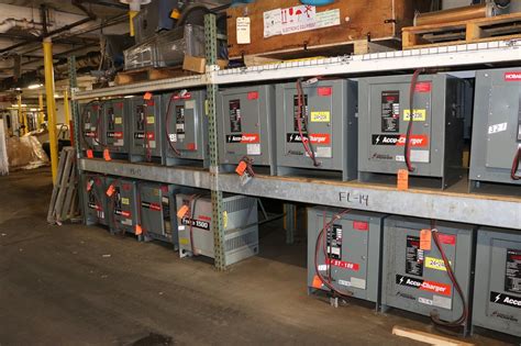 Used 12 Volt Forklift Battery Chargers