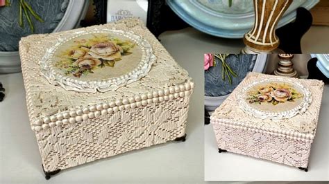 Beautiful Jewelry box from Cardboard/DIY Jewelry Box - YouTube