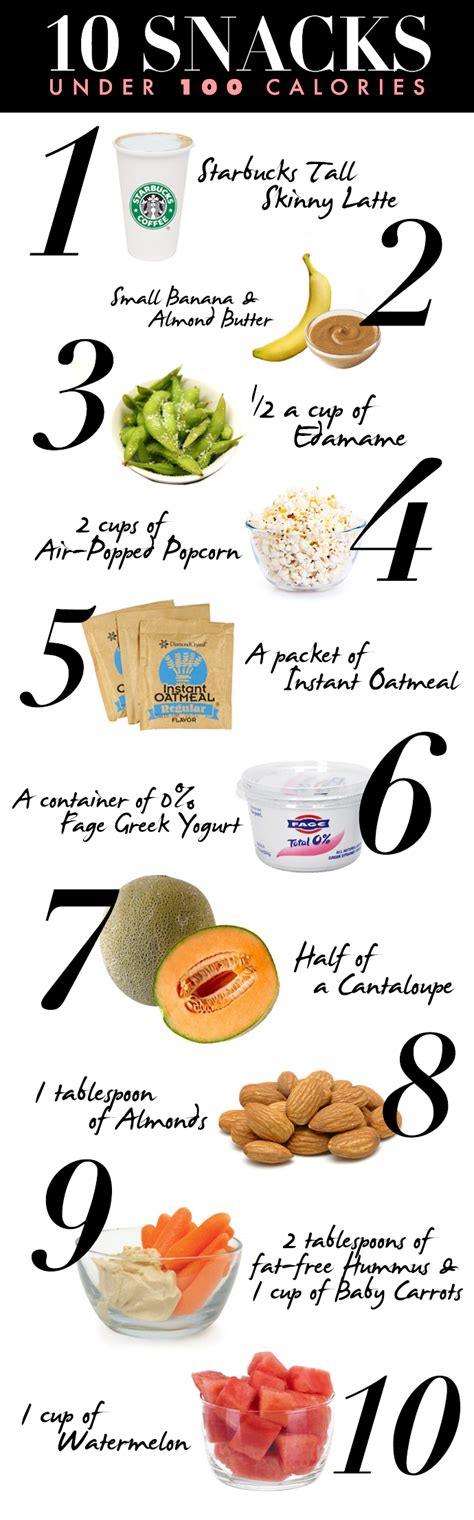 10 Healthy Snacks Under 100 Calories | StyleCaster