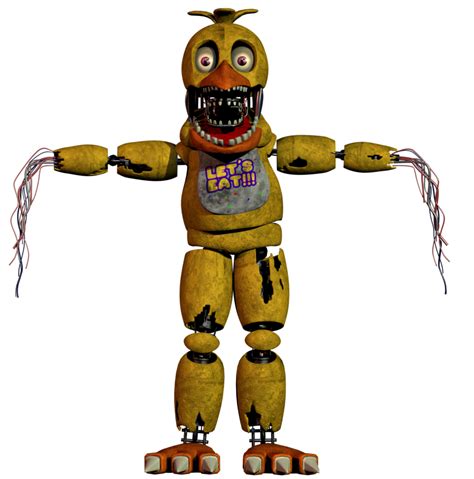 Withered Chica | FNaF Ultimate Custom Night Wiki | Fandom