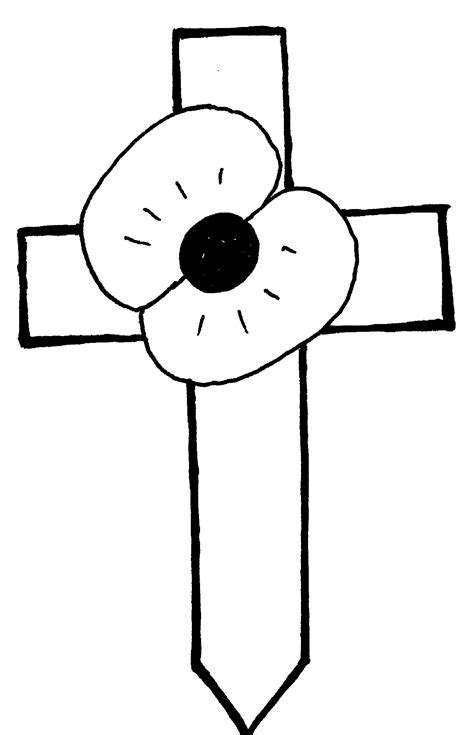 Poppy Outline - ClipArt Best