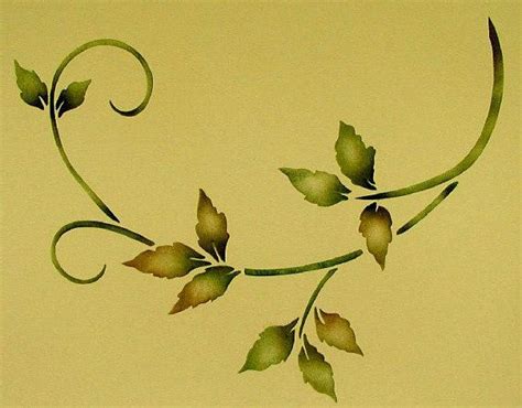 Stencil Elegant Vine Wall Stencil Painting Stencil Wall | Etsy ...